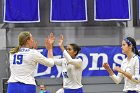 Volleyball vs MHC  Wheaton Women's Volleyball vs Mount Holyoke College. - Photo by Keith Nordstrom : Wheaton, Volleyball